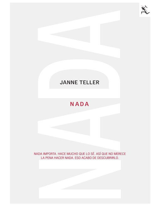 Cover image for Nada